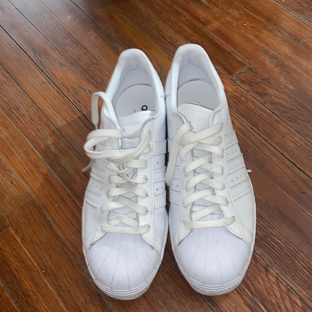 Adidas Cloud White Superstar Shoes